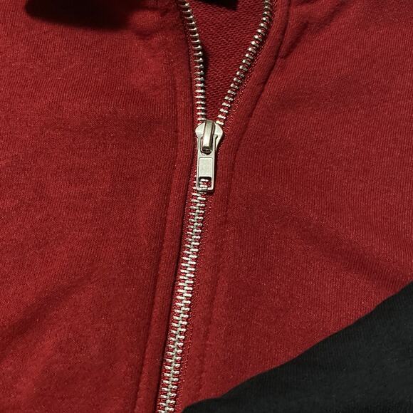 Crop Sweaters Bundle Divided Forever 21 Zip Pullover Love Size Large Black Red - Picture 5 of 11